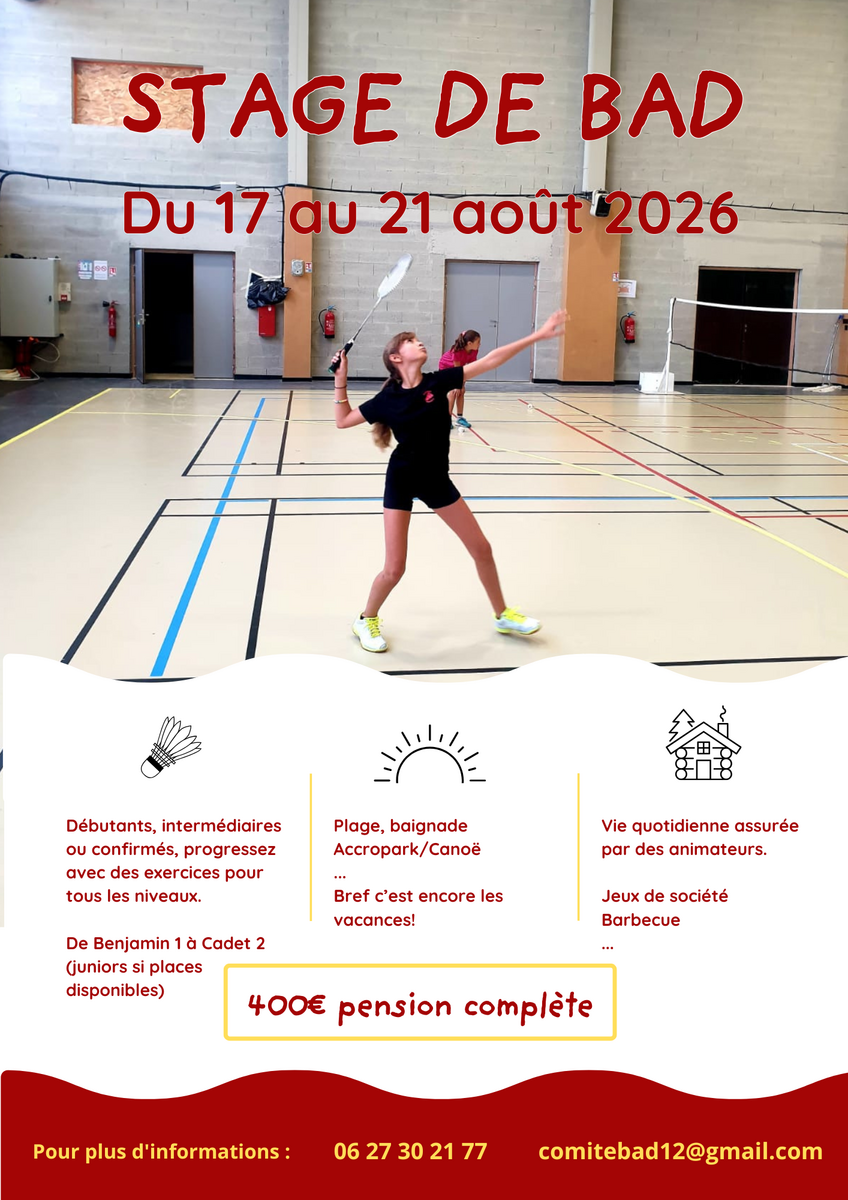 Stage été 2026