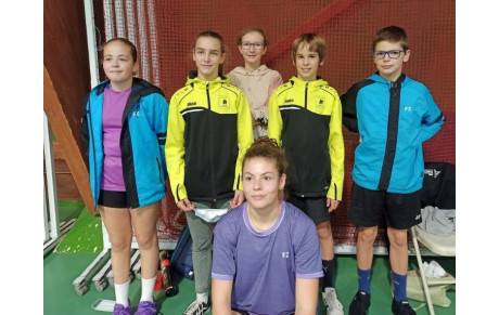 La belle reprise des jeunes badistes aveyronnais en régional