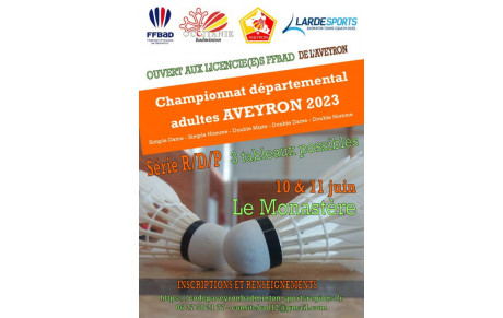 Championnat adultes AVEYRON 2023